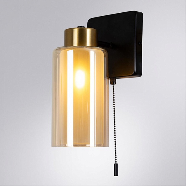 Бра Arte Lamp Leo A7027AP-1BK Фото № 3