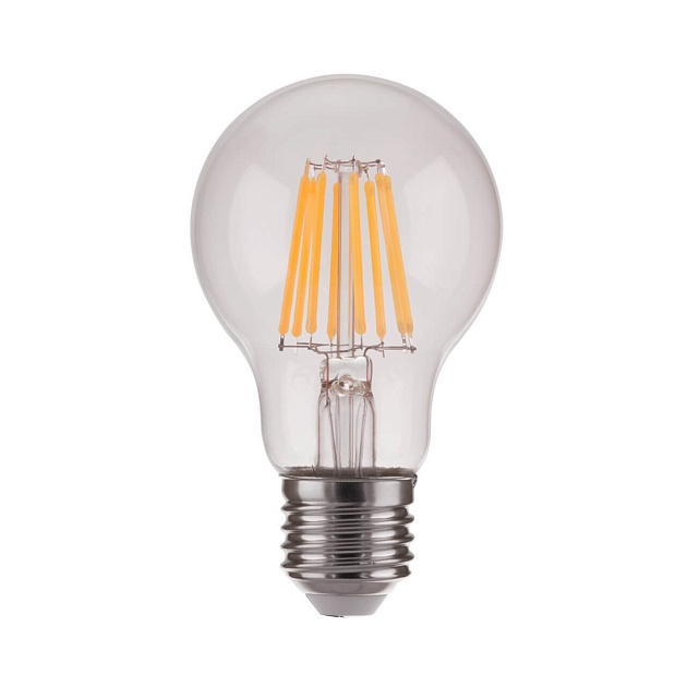 Лампа светодиодная филаментная диммируемая Elektrostandard E27 9W 4200K прозрачная a048382 фото 