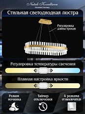 Подвесной светодиодный светильник Natali Kovaltseva Smart Нимбы Led Lamps 81252 2