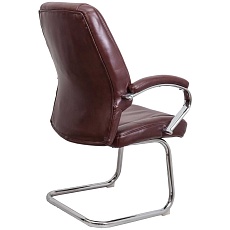 Офисный стул AksHome King коричневый бриллиант, экокожа 69769 4