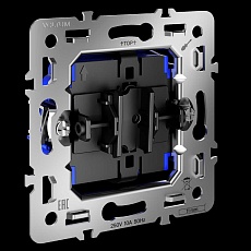 Механизм выключателя одноклавишного 10А S70 Voltum VLS0101M