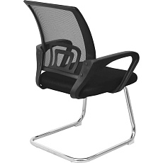 Офисный стул AksHome Ricci черный+черный, ткань 80019 4