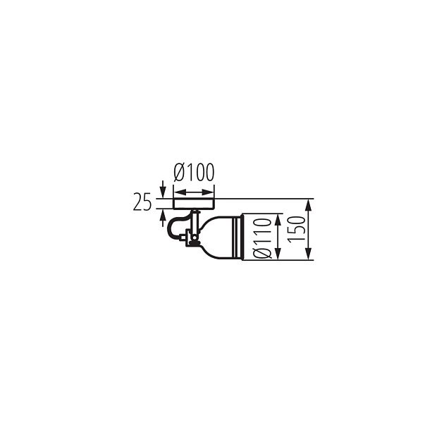 Спот Kanlux DERATO EL-1O W-SR 35641 Фото № 3