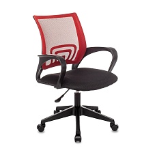 Офисное кресло Topchairs ST-Basic красный TW-35N сиденье черный TW-11 сетка/ткань ST-BASIC/R/TW-11
