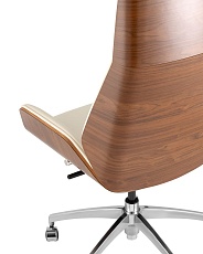 Кресло руководителя TopChairs Crown SN A312 8383-1 walnut back 1