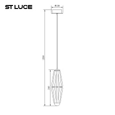 Подвесной светильник ST Luce Ciara SL1242.103.01 1