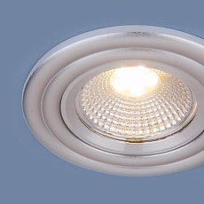 Встраиваемый светодиодный светильник Elektrostandard 9902 LED 3W COB SL серебро a038458 2