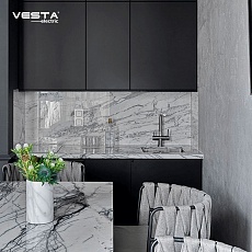 Рамка 2-постовая Vesta-Electric Exclusive Silver Metallic серебро FRM050205SER 1