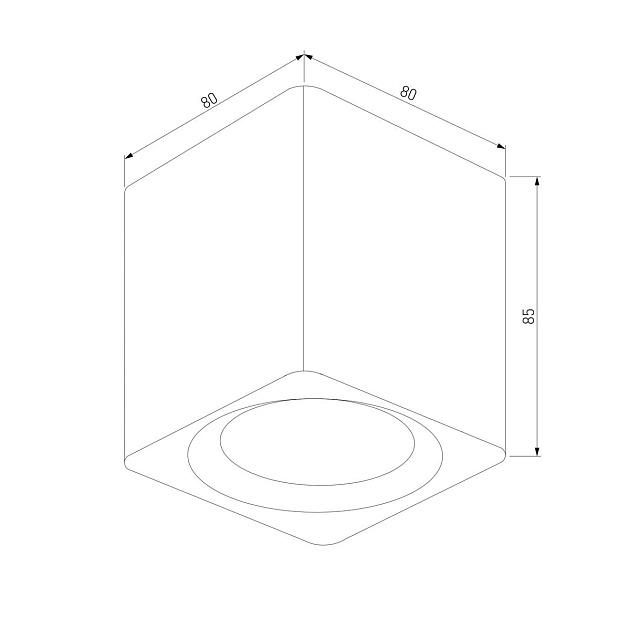 Потолочный светодиодный светильник Elektrostandard Matrix 25051/LED a065283 Фото № 2