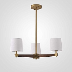Подвесная люстра Imperium Loft Jorgenson D70 White/Dark Wood 203579-26