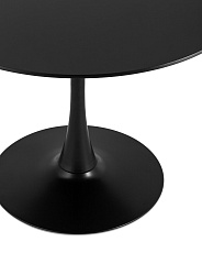 Кухонный стол Stool Group Tulip D100 черный УТ000036059 2
