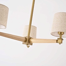 Подвесная люстра Imperium Loft Jorgenson D70 Beige/Light Wood 203577-26 1