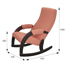 Кресло-качалка Мебелик Модель 67М 008385 3