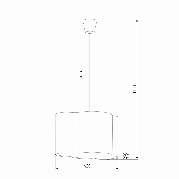 Подвесной светильник TK Lighting 3362 Cloud фото 3