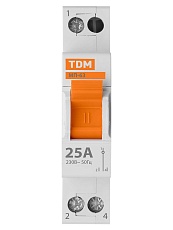 Модульный переключатель трехпозиционный МП-63 1P 25А TDM SQ0224-0005 2
