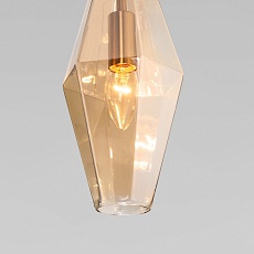 Подвесной светильник Eurosvet Prism 50236/1 янтарный 4