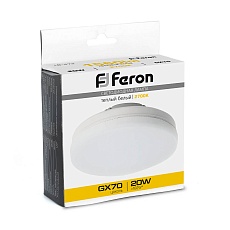Лампа светодиодная Feron LB-473 GX70 20W 2700K 48306 1