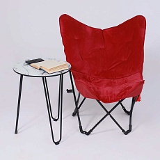 Складной стул AksHome Maggy красный, ткань 86924 5