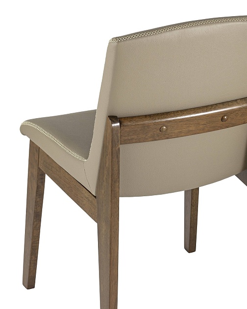 Комплект стульев Stool Group LOKI эко-кожа бежевая 2 шт. LW1808 PVC MONTERY 3594 X2 фото 7