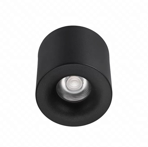 Потолочный светодиодный светильник iLedex Metrica 108-7W-D80-3000K-24DG-BK фото 