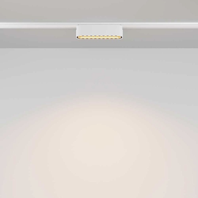 Трековый светодиодный светильник Maytoni Technical Radity Basis Grid TR084-1-6W3K-W фото 4