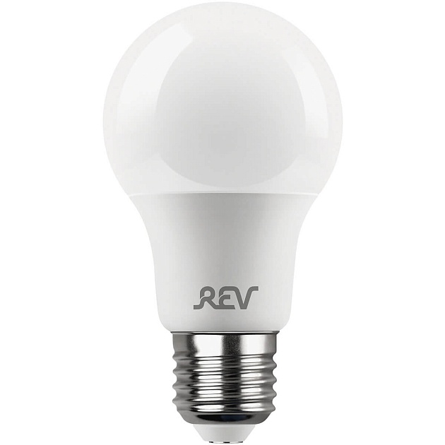 Лампа светодиодная REV A60 Е27 10W 6500K холодный белый свет груша 32528 4 фото 2