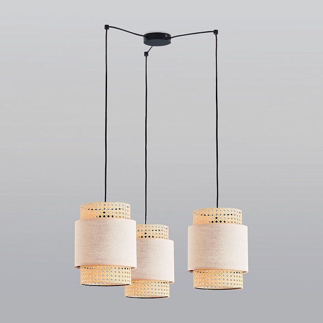 Подвесная люстра TK Lighting 6303 Boho Nature фото 