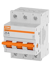 Выключатель нагрузки (мини-рубильник) ВН-32 3P 25A Home Use TDM SQ0211-0123 1