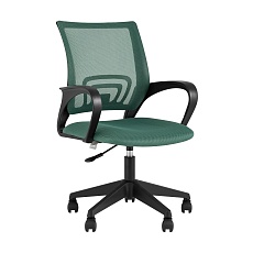 Офисное кресло Topchairs ST-Basic  зеленый TW-03 сиденье зеленый TW-30 сетка/ткань ST-BASIC/GN/TW-30