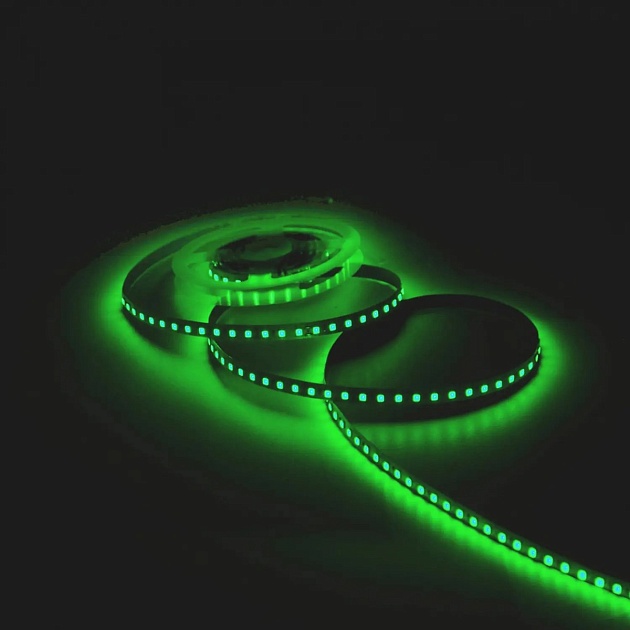 Светодиодная лента Gauss 9,6W/m 120LED/m 2835SMD зеленый 3M BT068 фото 7