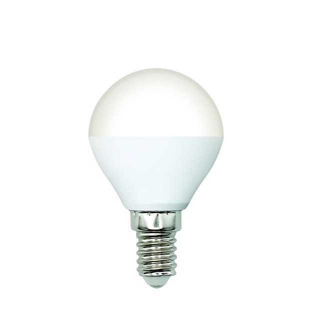 Лампа светодиодная Volpe E14 7W 3000K матовая LED-G45-7W/3000K/E14/FR/SLS UL-00008817 фото 