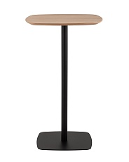 Барный стол Stool Group Form 60*60 светлое дерево/черный УТ000036017 3
