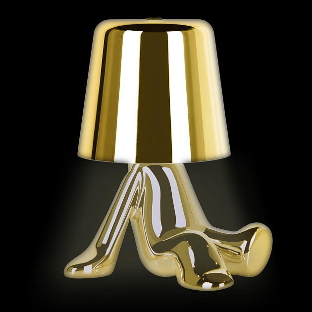 Настольная лампа Loft IT Brothers 10233/B Gold фото 9