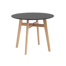 Кухонный стол Stool Group Target Circle D90 черный УТ000036021