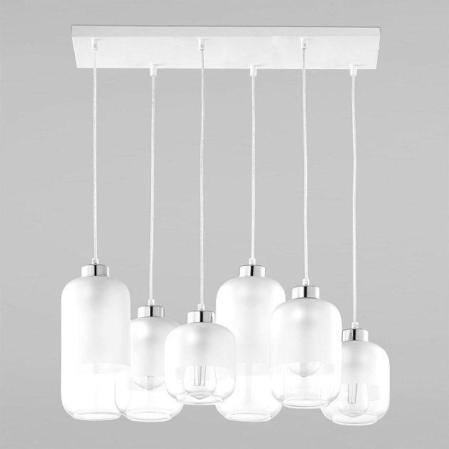 Подвесная люстра TK Lighting 3359 Marco Silver фото 