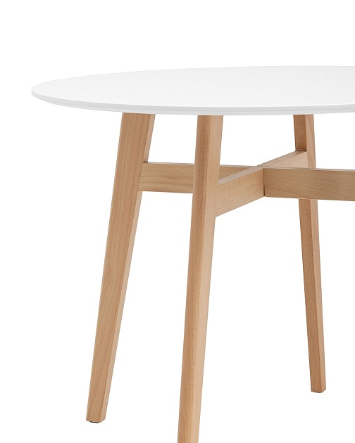 Кухонный стол Stool Group Target Circle D90 белый УТ000036022 Фото № 5