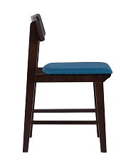 Комплект стульев Stool Group ODEN S NEW мягкое сидение синее 2 шт. MH52035 H3221-7 STEEL BLUEx2 KOROB 2