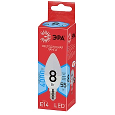 Лампа светодиодная ЭРА E14 8W 4000K матовая ECO LED B35-8W-840-E14 Б0030019 1