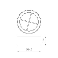 Решетка антибликовая Arlight LGD-Antiglare-Grille-R85 046756 1