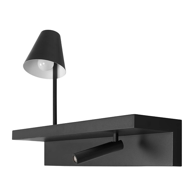 Настенный светильник Loft IT Shelf 10216/2W Black фото 7