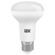 Лампа светодиодная IEK E27 8W 4000K матовая LLE-R63-8-230-40-E27 2