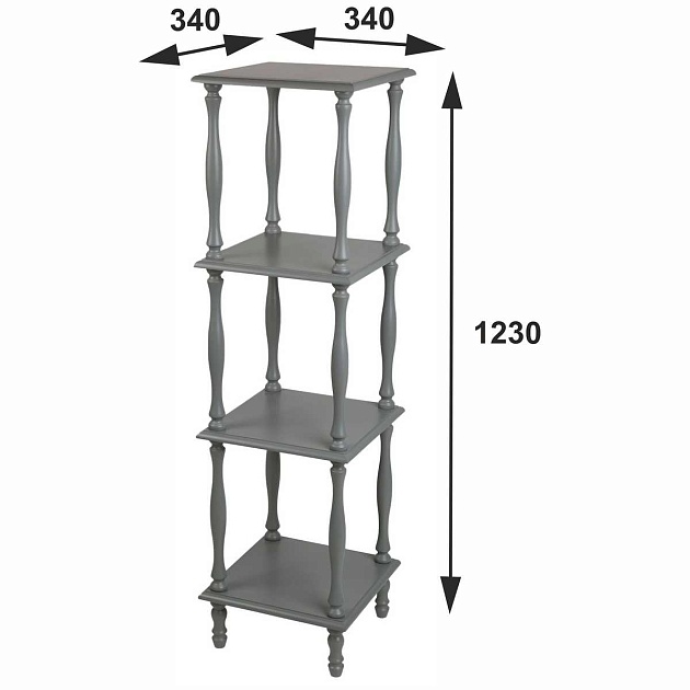 Этажерка Мебелик П 8 006591 фото 3