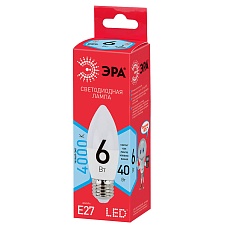 Лампа светодиодная ЭРА E27 6W 4000K матовая ECO LED B35-6W-840-E27 Б0020621 3