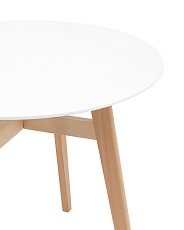 Кухонный стол Stool Group Target Circle D90 белый УТ000036022 5