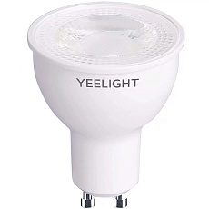 Лампа светодиодная диммируемая Yeelight GU10 4,8W RGB+CCT прозрачная YLDP004-A 3