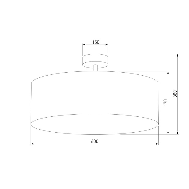 Потолочный светильник TK Lighting 4245 Rondo Black фото 3