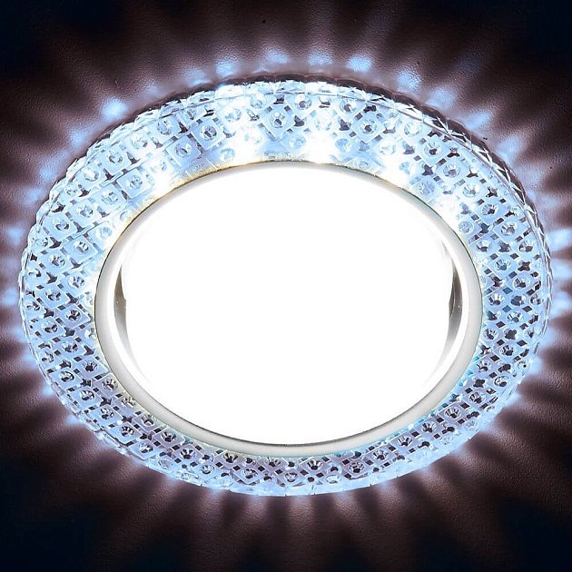 Встраиваемый светодиодный светильник Ambrella light GX53 LED G296 CL/CLD фото 2