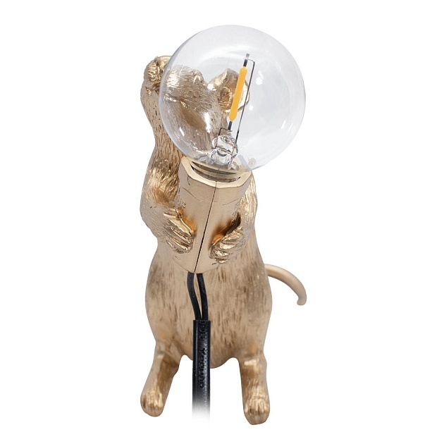 Настольная лампа Loft IT Mouse 10313 Gold фото 5