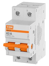 Выключатель нагрузки (мини-рубильник) ВН-32 2P 63A Home Use TDM SQ0211-0117 3