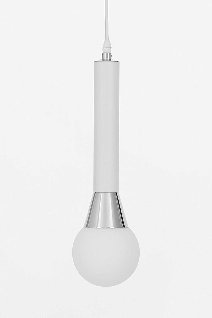 Подвесной светильник Lumina Deco Folino LDP 7012-1B WT+CHR фото 3